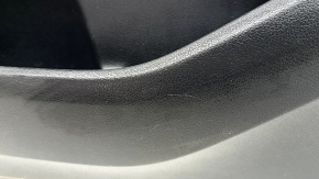 Ornamente ușă, față dreapta, Mercedes W167 GLE 350 450 20-24, piele neagră, cu iluminare din spate, cotieră din piele neagră, inserție din lemn, Burmester, cu mâner, zgârieturi