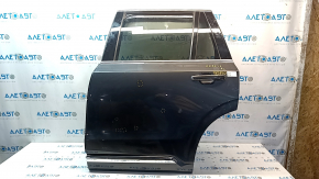 Дверь в сборе задняя левая Volvo XC90 16-26 графит 492, keyless, тонировка, тычки