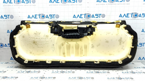 Pernă banchetă spate, rândul 2, Mercedes W167 GLE 350 450 20-24, piele neagră, perforată, pentru curățare, îndoită