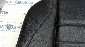 Pernă banchetă spate, rândul 2, Mercedes W167 GLE 350 450 20-24, piele neagră, perforată, pentru curățare, îndoită