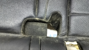 Pernă banchetă spate, rândul 2, Mercedes W167 GLE 350 450 20-24, piele neagră, perforată, pentru curățare, îndoită