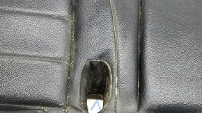 Pernă banchetă spate, rândul 2, Mercedes W167 GLE 350 450 20-24, piele neagră, perforată, pentru curățare, îndoită