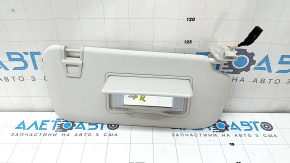 Козырек правый Ford Escape MK4 23- серый, без крючка, с подсветкой