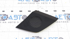 Ornament panou frontal stânga pentru difuzoare, Audi Q7 16-19, negru
