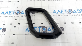 Ornament bară față stânga pentru Honda CRV 23-24 HEV, negru lucios, nisip, zgârieturi