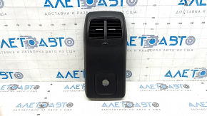 Ornamente consolă centrală spate Ford Escape MK4 2020, negru, fără port de încărcare, zgârieturi