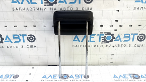 Tetieră centrală spate, al doilea rând, Audi Q7 16-19, piele, neagră