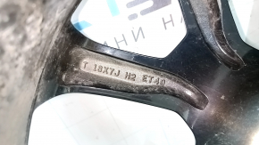 Диск колесный R18x7J ET40 Jeep Compass 22-26 тип 4, черный, легкая бордюрка