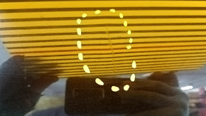 Дверь в сборе передняя левая Ford Escape MK4 20-26 keyless, красный L8, вмятина, тычки