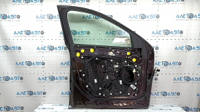 Дверь в сборе передняя левая Ford Escape MK4 20-26 keyless, красный L8, вмятина, тычки
