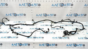 Проводка переднего бампера Ford Escape MK4 23-26 под парктроники автопарковку, камеру, датчик температуры окружающего воздуха, центральный фонарь и ПТФ, сломана фишка