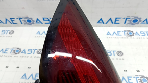 Фонарь внешний крыло левый Ford Escape MK4 23-26 LED, надломаны крепления, нет части крепления, разбито стекло, в клее, трещины, царапины