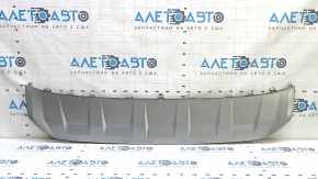 Margine bară față Audi Q7 16-19, argintiu, nisipos, zgârieturi 