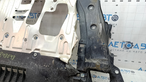 Защита двигателя Honda CRV 23-26 HEV в сборе 3 части, надорвана, примята, затерта