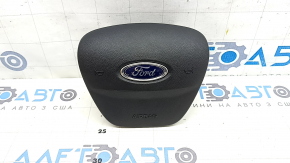 Подушка безопасности airbag в руль водительская Ford Escape MK4 20-26 черная, царапины