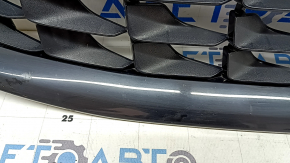Решетка радиатора grill Ford Escape MK4 23-26 черный глянец под камеру, песок