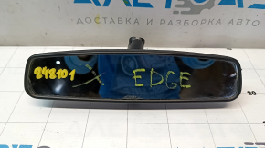 Зеркало внутрисалонное Ford Edge 15-24 черное, пустое SE, стерта краска, грязное изнутри