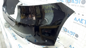 Бампер задний голый Mercedes W167 GLE 350 450 20-23 под парктроники, черный