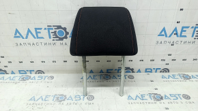 Tetieră scaun pasager Honda CRV 23-25, material textil negru cu cusături portocalii, sport, pentru curățare