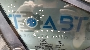 Форточка глухое стекло задняя правая Ford Fusion mk5 13-20 мат, царапины на стекле