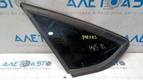 Форточка глухое стекло задняя левая Ford Fusion mk5 13-20 мат, вмятости на молдинге