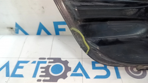 Ramă proiectoare ceață stânga față pentru Ford C-max MK2 13-18 SUA cu inel cromat, zgârieturi