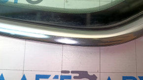 Форточка глухое стекло задняя правая Ford C-max MK2 13-18 один хром, царапины на хроме, царапина на стекле