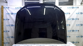 Капот голый Audi Q7 16-26 алюминий, черный L041, тычка