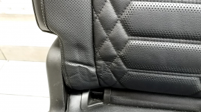 Заднее сидение правое Ford Escape MK4 23-26 без airbag, механическое, кожа черная, с перфорацией, примято