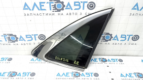 Форточка глухое стекло задняя правая Ford Escape MK4 20-26 тонировка, хром