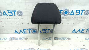 Tetieră banchetă spate dreapta Honda CRV 23-25, material textil negru cu cusături portocalii, Sport