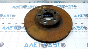 Диск тормозной передний правый BMW X5 F15 16-18 348/30мм ржавый