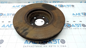Диск тормозной передний правый BMW X5 F15 16-18 348/30мм ржавый
