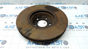 Диск тормозной передний левый BMW X5 F15 16-18 348/30мм ржавый