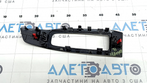 Ornamente pentru geam stânga față, fabricate în SUA pentru Nissan Rogue 21-24, negre