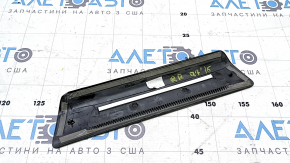 Ornamente prag exterior spate dreapta pentru Audi Q7 16-25, negru cu crom, uzat