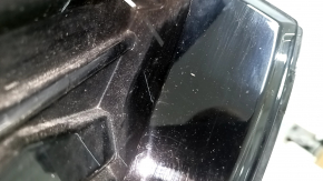 Решетка радиатора grill в сборе Honda CRV 23-26 HEV с черным глянцевым молдингом, тычки, песок