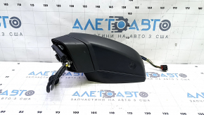Зеркало боковое левое в сборе Audi Q7 16-19 15+4 пинов, подогрев, автоскладывание, поворотник, автозатемнение, камера, BSM, черное
