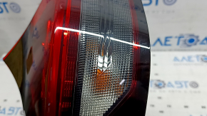 Фонарь внешний крыло левый Nissan Rogue 21-26 галоген + LED, царапины