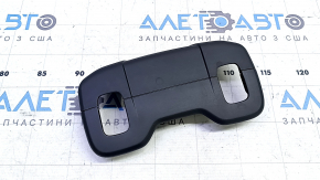 Накладка верха спинки водительского сиденья Audi Q7 16-19 черная, 2 части