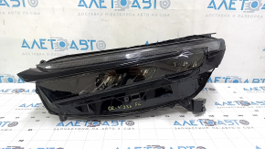 Фара передняя левая Honda CRV 23-26 LED с черным глянцевым молдингом, царапины