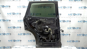 Дверь в сборе задняя левая Nissan Rogue 21-26 S, SV, тонировка, черный KH3, тычка, царапины на стекле
