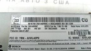 Monitor, afișaj, navigație Nissan Rogue 21-21 cu navigație