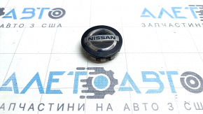 Центральный колпачок на диск Nissan Rogue Sport 20-22 54/50мм черный глянец