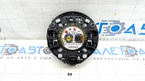 Подушка безопасности airbag в руль водительская Nissan Rogue 21-22 черная, тип 1, царапины
