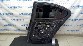 Дверь в сборе задняя правая BMW 3 G20 19-26 keyless, черный 475, молдинги черный глянец, царапины