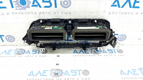 Дефлектор воздуховода торпеды центральный Nissan Rogue 21-26 с кнопкой аварийки, JP built