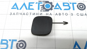 Заглушка буксировочного крюка заднего бампера Nissan Rogue 21-23 черная