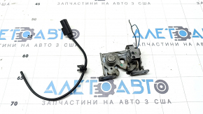 Замок капота правый BMW X5 F15 14-18 с датчиком, отрезана фишка