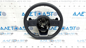 Руль голый Nissan Rogue 21-21 резина черная с лепестками, примят, потерт